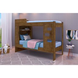 Cama Beliche de Solteiro Floripa J&a Móveis - 1