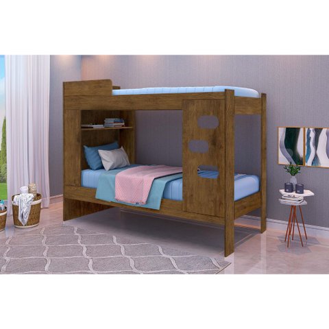 Cama Beliche de Solteiro Floripa J&a Móveis