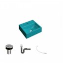 Ver imagem 2 de Kit Cuba Q32 com Válvula Click, Sifão Cromado e Flexível Compace