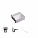 Ver imagem 2 de Kit Cuba Q32 com Válvula Click, Sifão Cromado e Flexível Compace