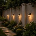 Ver imagem 2 de Kit 4 Luminárias Arandela Marrom Parede 21,5cm Dital Bivolt Heritage Lustre Interno Externo Jardim