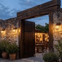 Ver imagem 4 de Kit 4 Luminárias Arandela Marrom Parede 21,5cm Dital Bivolt Heritage Lustre Interno Externo Jardim