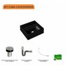 Kit Cuba Q32 com Válvula Click, Sifão Cromado e Flexível Compace - 3