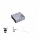 Ver imagem 2 de Kit Cuba Q32 com Válvula Click 01"g, Sifão Pvc e Flexível Compace