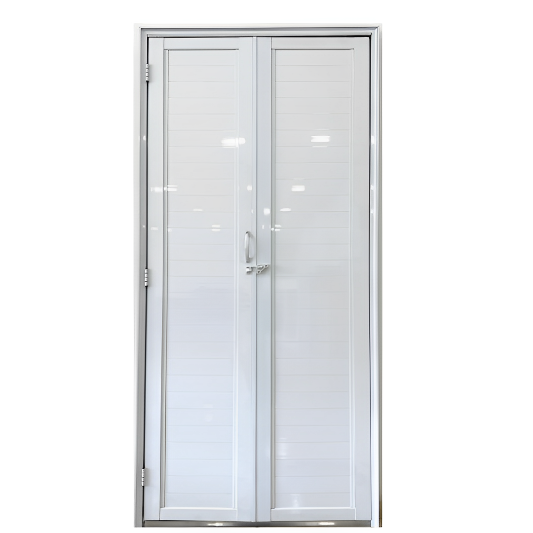 Porta Camarão de Alumínio Lambril 210x70cm Esquerda Branco | MadeiraMadeira