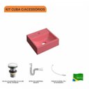Ver imagem 3 de Kit Cuba Q32 com Válvula Click 01"g, Sifão Pvc e Flexível Compace