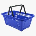 Ver imagem 1 de Kit 10 Cestas 16l + Suporte Reforçado