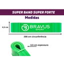 Ver imagem 2 de Super Band Bravus Sport Super Forte Elástico Barra Fixa