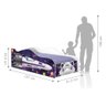 Cama Solteiro Carro Infantil para Menino Menina Quarto - Star Force - 3