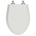 Ver imagem 1 de Assento Sanitário Soft Close Alpinia Cinza Claro para Vaso Fiori