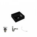 Ver imagem 2 de Kit Cuba Q32 com Válvula Click, Sifão Cromado e Flexível Compace