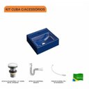 Ver imagem 3 de Kit Cuba Q32 com Válvula Click 1/2, Sifão Pvc e Flexível Compace