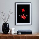 Ver imagem 2 de Quadro Decorativo Umbanda Zé Pelintra - 60x48cm:madeira Preta