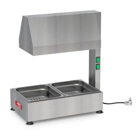 Conservador de Fritura Red Chameleon com 2 Cubas Pequenas 220v Cofr2cp-2