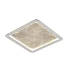 Plafon Led Redondo 30cm 80w 3 Temperaturas 6000lm Bivolt Metal Branco e Acrílico - 1