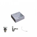 Ver imagem 2 de Kit Cuba Q32 com Válvula Click 1 1/2, Sifão Cromado e Flexível Compace