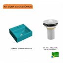 Ver imagem 3 de Kit Cuba Q32 com Válvula Metal Compace