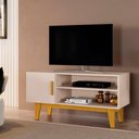 Ver imagem 1 de Estante para 42' Sala Funcionalidade Design Versátil Cor:off