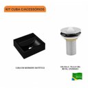 Ver imagem 3 de Kit Cuba Q32 com Válvula Metal Compace