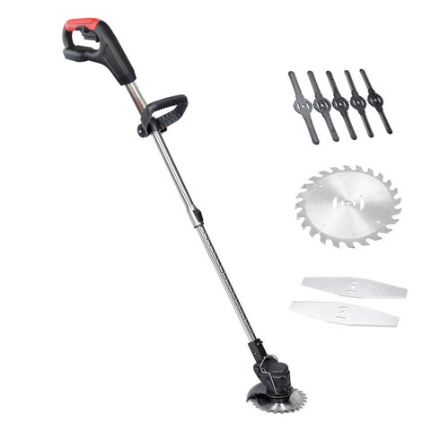 Cortador Aparador de Grama Planta Gramado Sem Fio Portatil Erva Daninha Galho Jardim Quintal Cabo Aj