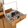 Cômoda Grande Organizadora 176cm Max New Lukaliam Freijo Ripado - 5