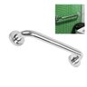 Alça de Apoio Inox Barra 30cm Idoso Gestante Banheiro Box Segurança Acessibilidade Quarto Parede Cor - 1