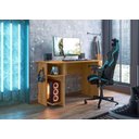Ver imagem 2 de Mesa para Escritorio Gamer Freijó Qmovi
