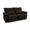 Ver imagem 5 de Sofá Retrátil Reclinável Paris 200cm Suede Velut com Molas no Assento - King House