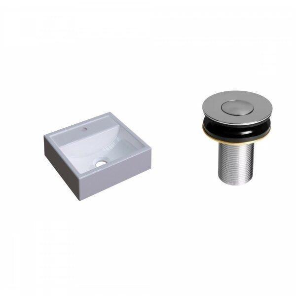 Kit Cuba Q32 com Válvula Click Botão Compace - 2