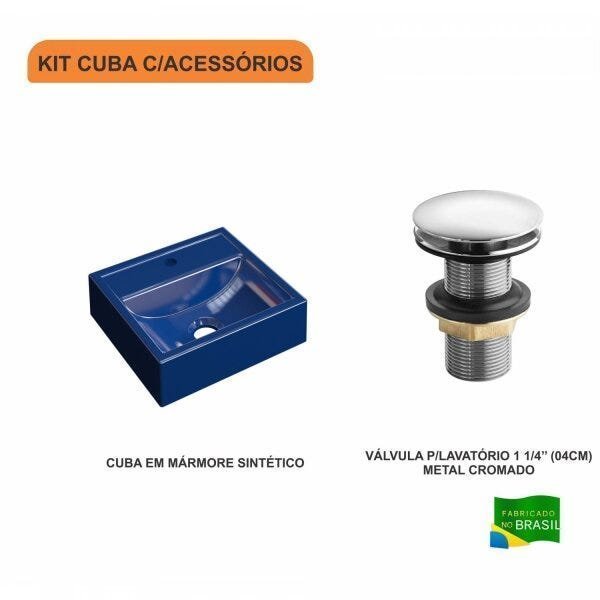 Kit Cuba Q32 com Válvula Click 1 1/2 Compace - 3