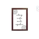 Ver imagem 3 de Quadro Decorativo Entrego Confio Aceito Agradeço Hooponopono:preta