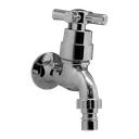 Ver imagem 4 de Torneira Parede Tanque 1/4 Prata Plástico Abs Gold Sand