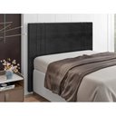 Ver imagem 5 de Cabeceira Box Casal 1,40cm Ferrara Italian Flex Veludo Marinho