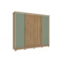 Ver imagem 2 de Guarda Roupa 4 Portas 4g Pés CB03N565 Kappesberg Nog