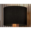 Ver imagem 4 de Luminaria de Chão Abajur para Sala Tripe Madeira Retrô Grande 1,58m Decoração Rustica Cupula Preto