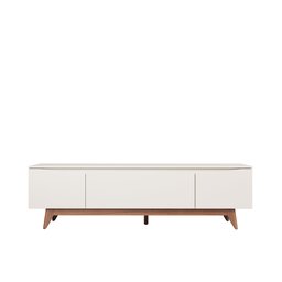 Rack para Tv até 75 Polegadas Flynt 1.8 (185cm) - Off White Fosco/natural - 4