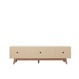 Rack para Tv até 75 Polegadas Flynt 1.8 (185cm) - Off White Fosco/natural - 7