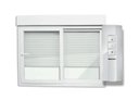 Ver imagem 1 de Janela de Correr PVC Branco Veneziana Integrada Automática Anti Ruído Itec - 120x150