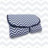 Trocador de Fraldas Portátil Impermeável Cor:chevron Marinho - 1