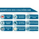 Ver imagem 3 de Cama Box Solteiro: Colchão Espuma D45 Ortobom Airtech 150 + Base Crc Suede Black (88x188)