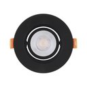 Ver imagem 4 de Spot de Embutir Redondo Preto para Lâmpada Dicroica Mr16