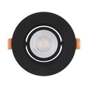 Ver imagem 1 de Spot de Embutir Redondo Preto para Lâmpada Dicroica Mr16