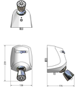 Ver imagem 3 de Ducha Relax 220v/5500w Branca - Lorenzetti