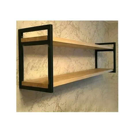 Nicho e Prateleira 68cm Estilo Industrial