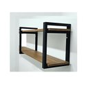 Ver imagem 2 de Nicho e Prateleira 68cm Estilo Industrial