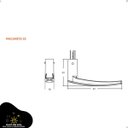Ver imagem 3 de Fechadura 824/33 Banheiro Inox Cromada Stam Chave Fixa