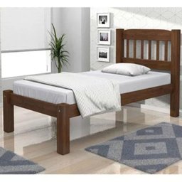Cama de Solteiro Madeira Maciça Super Resistente - 3