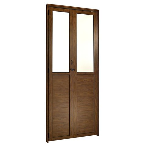 Porta Lambril Camarão Vidro Mini Boreal 210x80 Fortsul Esquadrisul Abertura Direita