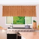 Ver imagem 3 de Cortina Renda Cascata Bando Reta Veneza Cozinha 0,60x3,00:Tulipa Capuccino