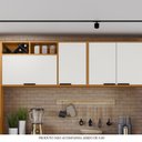 Ver imagem 1 de Armário Aéreo 120cm 02 Portas Ravena Nicho com Adega Poliman